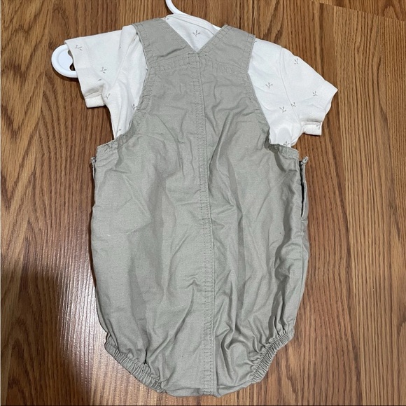 Little Planet Organics By Carter’s 2pc Set Shortalls Sz 12M NWOT - Picture 4 of 5